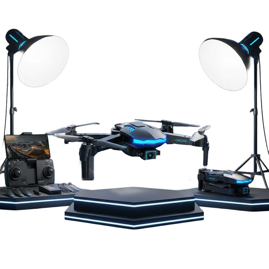 Dron X6 Pro 4K con Cámara Dual, Flujo Óptico, WIFI 2.4G, Evitación de Obstáculos de Tres Lados, Quadcopter RC Plegable RHArobotics 1 Dron X6 Pro 4K con Cámara Dual, Flujo Óptico, WIFI 2.4G, Evitación de Obstáculos de Tres Lados, Quadcopter RC Plegable RHArobotics