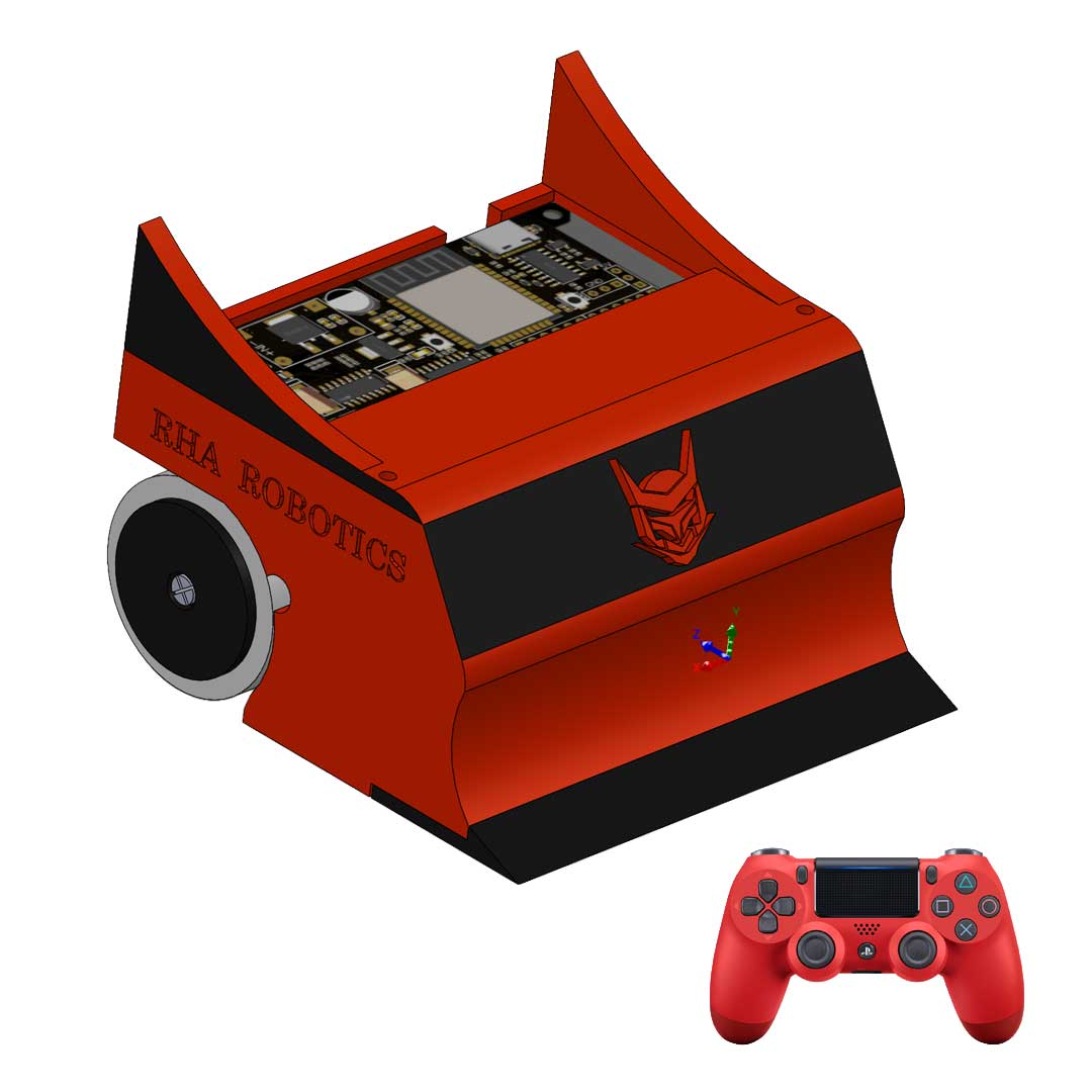 Robot MinSumo RC 500 g para colegios (control PS4) 2 Robot MinSumo RC 500 g para colegios (control PS4) - Imagen 2