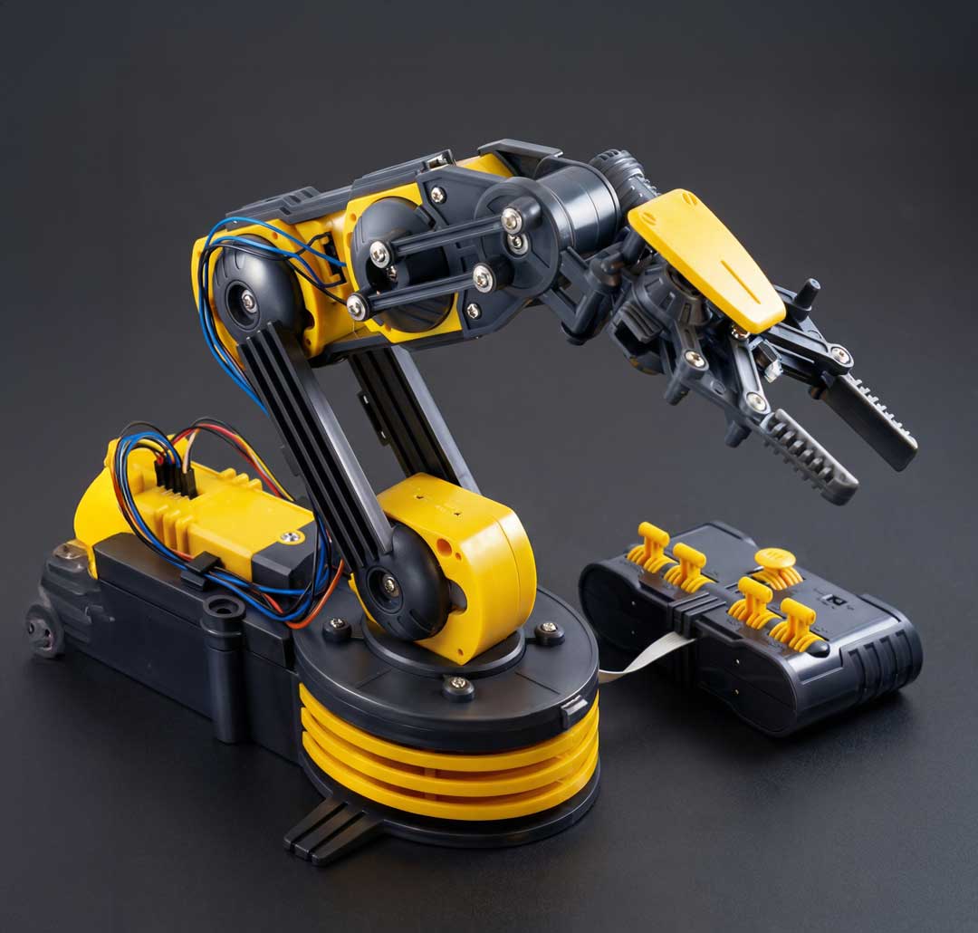 kit de brazo robótico, juguetes de construcción STEM 2 kit de brazo robótico, juguetes de construcción STEM - Imagen 2