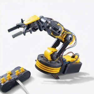kit de brazo robótico, juguetes de construcción STEM