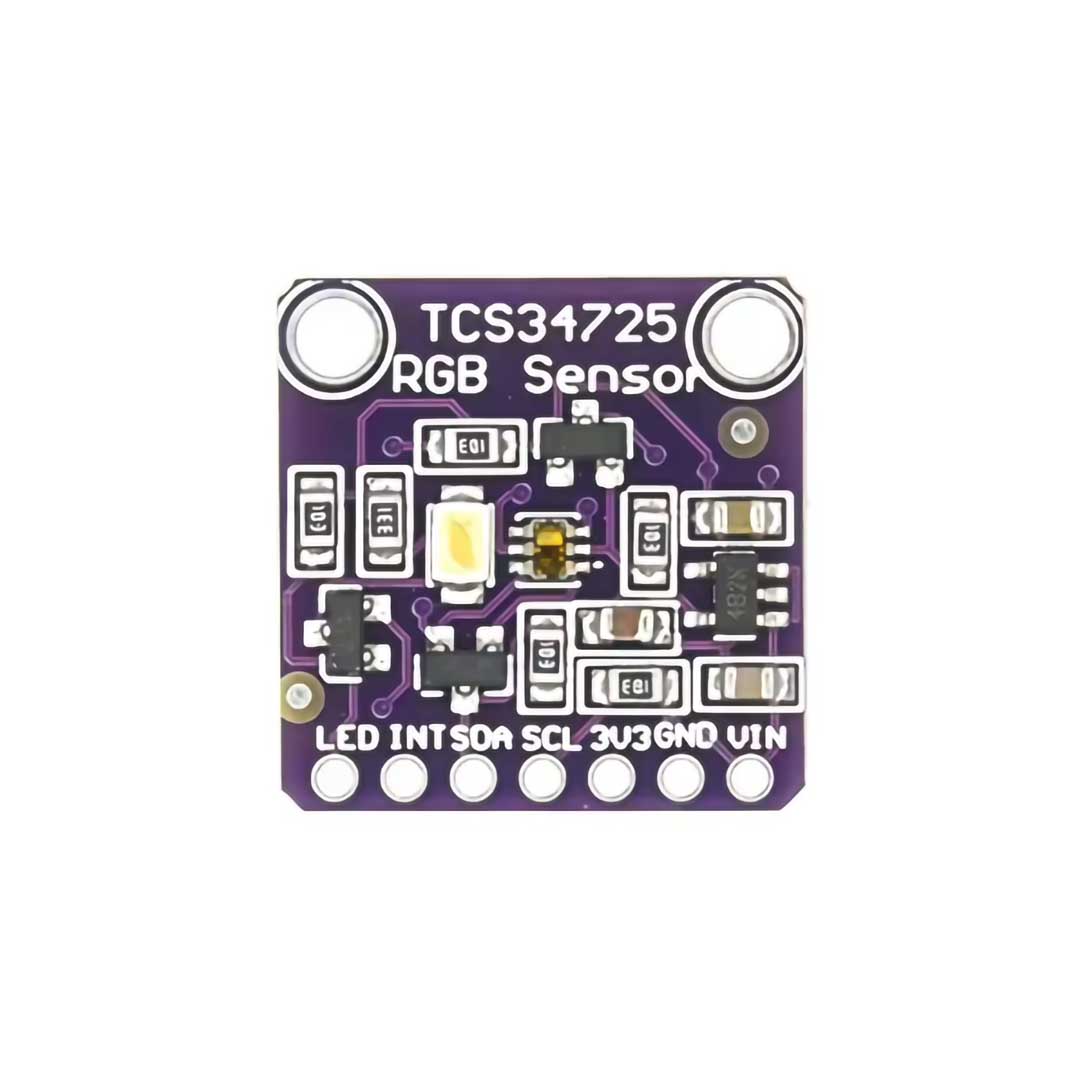 Módulo de sensor de color RGB TCS34725, salida I2C de detección de luz digital de alta precisión para Arduino STM32 1 Módulo de sensor de color RGB TCS34725, salida I2C de detección de luz digital de alta precisión para Arduino STM32