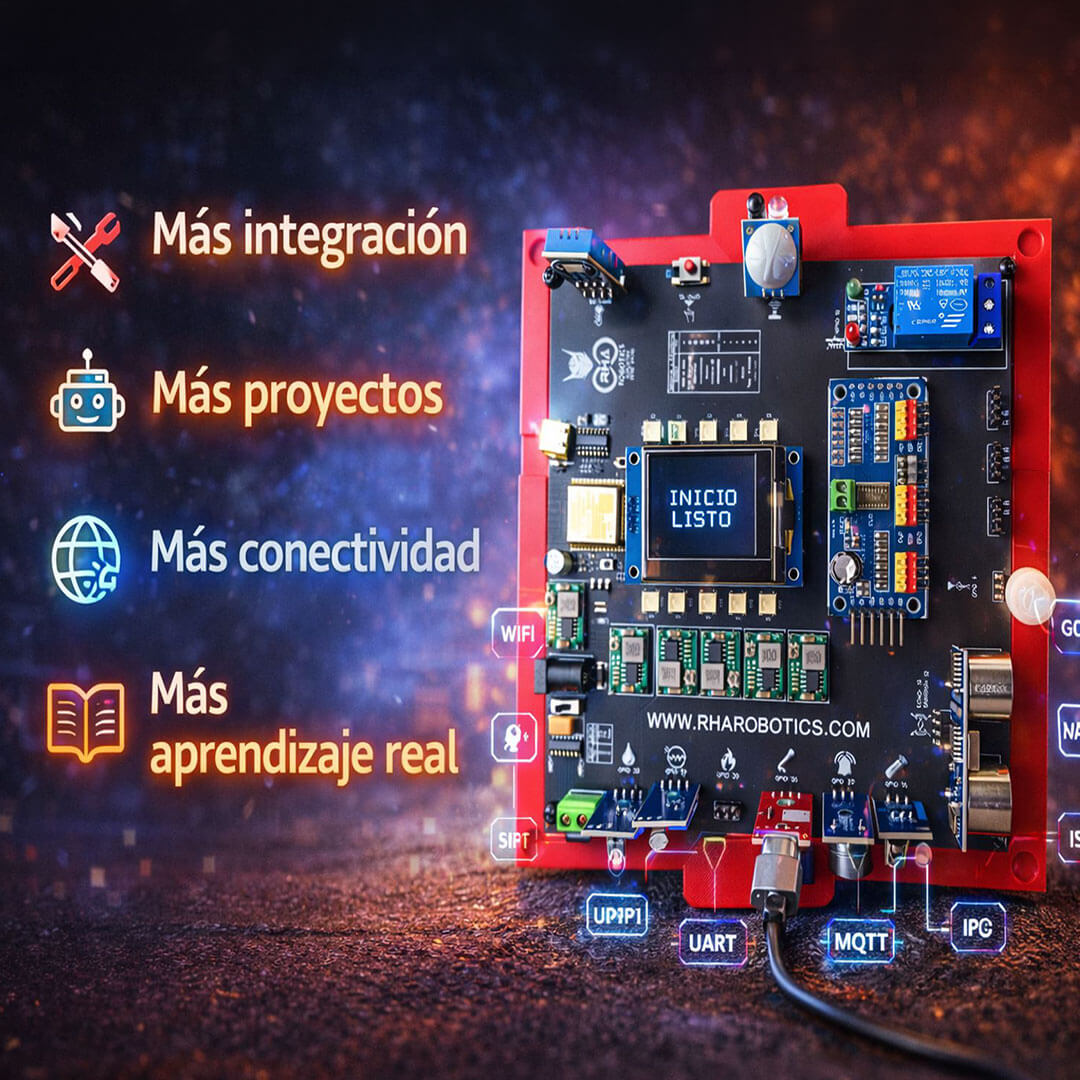Kit de Aprendizaje RHA Robotics Education – Serie DAVID 4 Kit de Aprendizaje RHA Robotics Education – Serie DAVID - Imagen 4