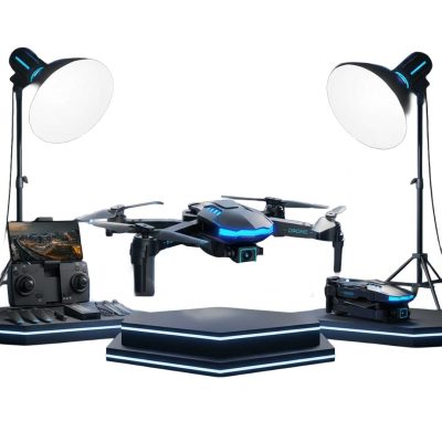 Dron-X6-Pro-4K-con-Cámara-Dual,-Flujo-Óptico,-WIFI-2.4G,-Evitación-de-Obstáculos-de-Tres-Lados,-Quadcopter-RC-Plegable.